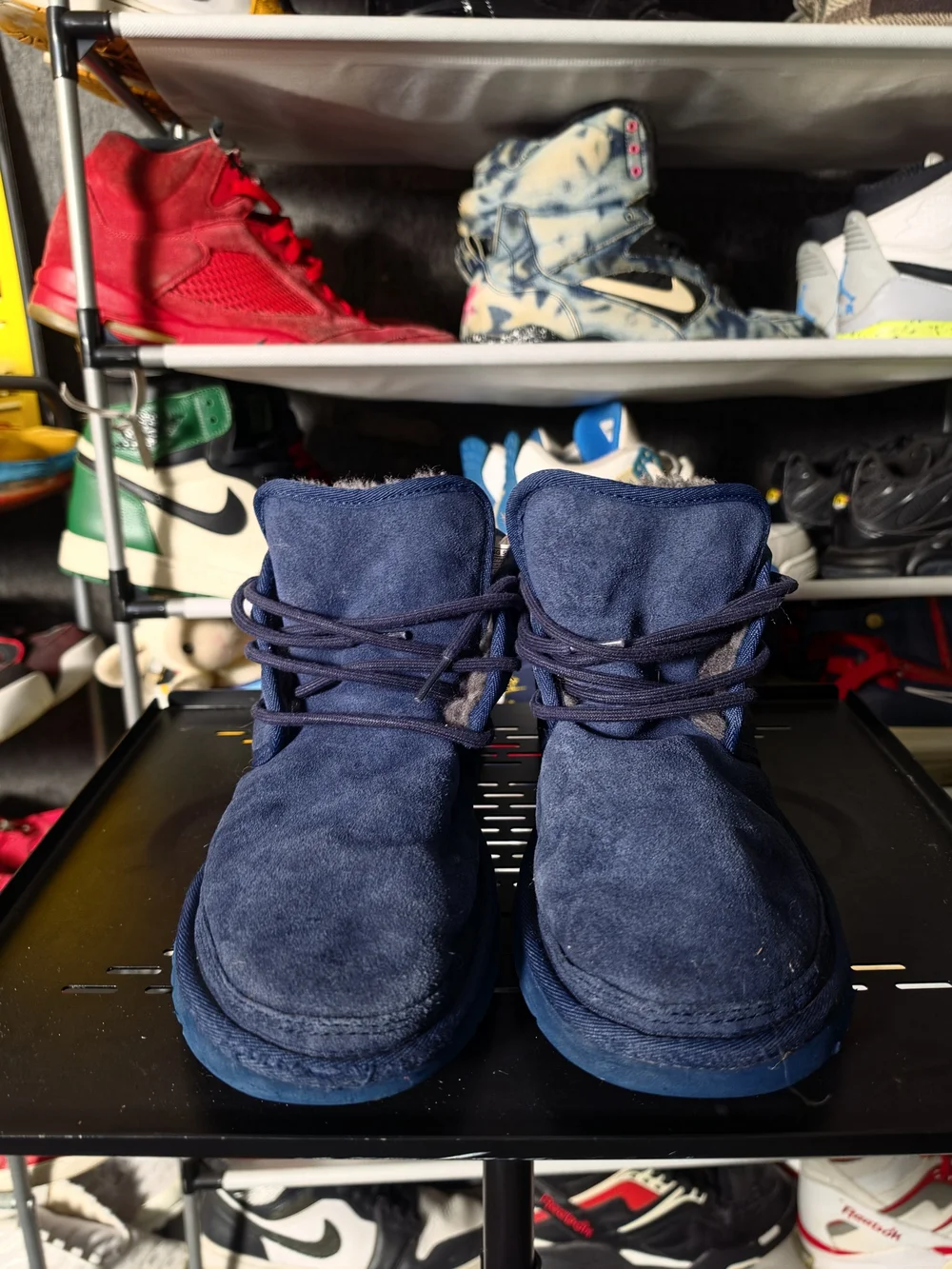 🔥 UGG Men's Size 10 Neumel Chukka Boot Navy